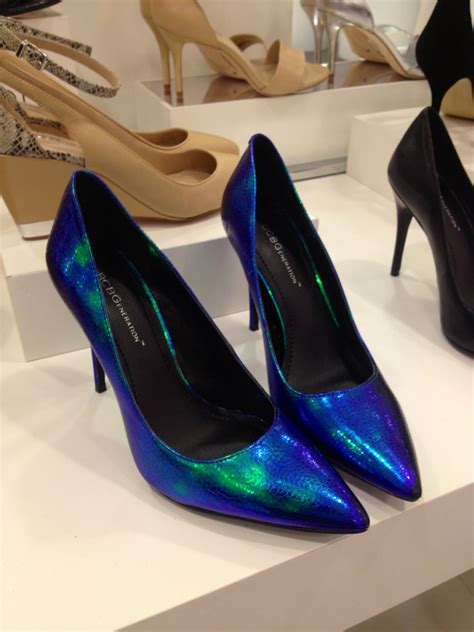 macy's green heel pump.